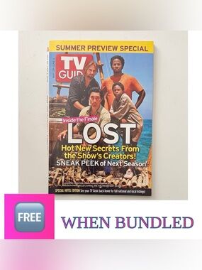 🆓 When Bundled TV Guide 5/29 -6/4/2005 Preview Special & Inside LOST Finale